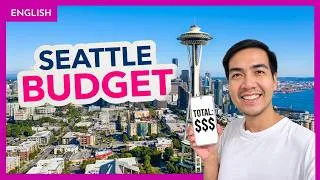 Thumbnail: SEATTLE in 2 Days • Sample Itinerary & Expenses 2026 • The Poor Traveler ENGLISH Guide