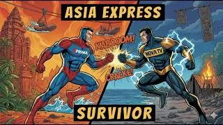 Thumbnail: SURVIVOR vs. ASIA EXPRESS: Která show je větší peklo? 🔥 (Srovnání)