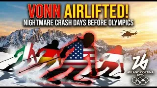 Thumbnail: VONN AIRLIFTED! 🚁 Nightmare Crash Days Before 2026 Olympics! Can the Queen Return?