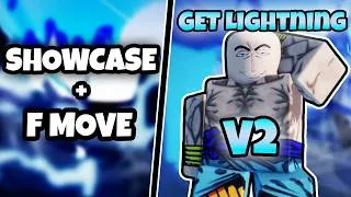 Thumbnail: How to get Lightning v2 Fruit + F Move Showcase in Sailor Piece Roblox