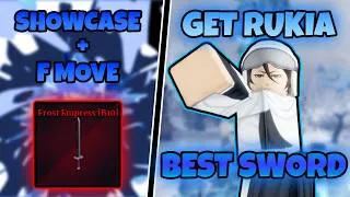 Thumbnail: How to get Rukia (Frost Empress) Showcase NEW Best Sword Powercrept Kirito in Sailor Piece Roblox