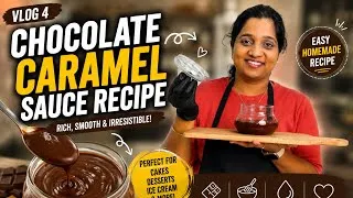 Thumbnail:     Making Chocolate Caramel Sauce from Scratch 🍫 | Recipe Vlog #4