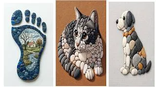 Thumbnail: Creative Stone Art Decoration Ideas | Amazing Handmade Stone Craft for Home & Garden