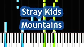 Thumbnail: Stray Kids - Mountains Piano Tutorial