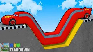 Thumbnail: LONG CARS Passing Increasing REVERSE SPEED BUMPS #5 in Teardown