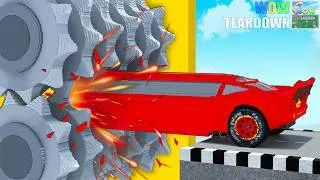 Thumbnail: LONG CARS vs SHREDDER in Teardown