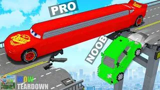 Thumbnail: LONG CARS vs BROKEN BRIDGE #3 in Teardown