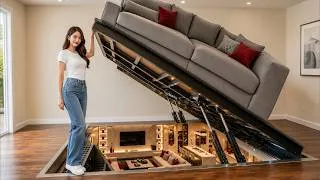 Thumbnail: Amazing Hidden Rooms and Secret Furniture You Won't Believe!