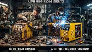 Thumbnail: Rusty Welding Machine Restoration Process | Old Welder Rebuild Process from Start to Finish