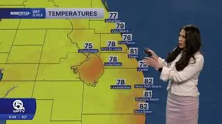Thumbnail: First Alert Forecast Saturday July 25, 2026 AM