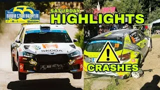 Thumbnail: CRASHES ⚠️ ERC BARUM CZECH RALLY ZLÍN 2026 - DAY2 HIGHLIGHTS 
