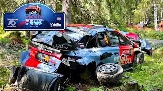 Thumbnail: CRASHES & MISTAKES ⚠️ WRC SECTO RALLY FINLAND 2026 HIGHLIGHTS - Best of, crases and  big jump