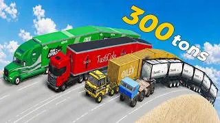 Thumbnail: Heavier Cargo Truck Challenge #:2 Elimination Downhill - Beamng drive
