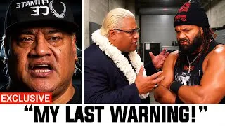 Thumbnail: Rikishi CONFRONTS And WARNS Jacob Fatu Backstage On WWE RAW 