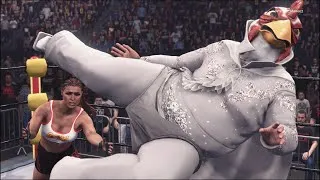 Thumbnail: Ronda Rousey vs. Flying Uwe - WWE 2K24