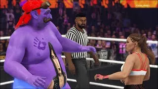 Thumbnail: Ronda Rousey vs. Gerrie Asbak - WWE 2K24
