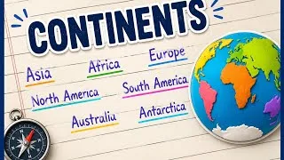 Thumbnail: How to write calligraphy 7 Continents of the World| #calligraphy 