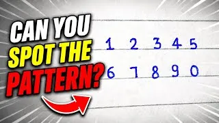 Thumbnail: How to write Counting Numbers in calligraphy| Fun Educational Video #countingnumbers #calligraphy 