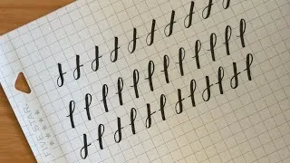 Thumbnail: 5-Minute Calligraphy Practice for Absolute Beginners | Descender & Ascender Loops