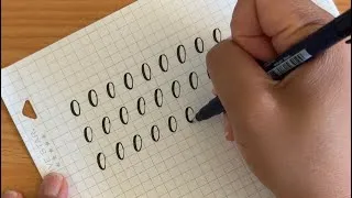Thumbnail: 5-Minute Calligraphy Practice for Absolute Beginners | The Oval Stroke  #calligraphy #asmr