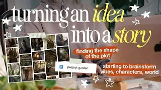 Thumbnail: how i develop my book ideas ✍️ (getting from a premise to a plot)