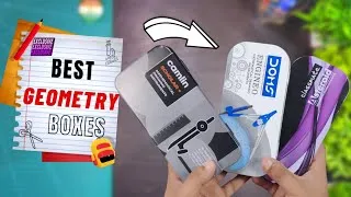Thumbnail: Best Geometry Boxes for Students in India🔥 2025  @DOMSIndiaofficial @KokuyoCamlin @ClassmatebyITC