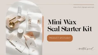 Thumbnail: Mini Wax Seal Starter Kit // Everything you need to create mini wax seals