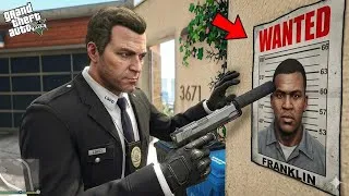 Thumbnail: Finally FRANKLIN Arrested 😞😭 #wrongplaygaming #gta #gtav 