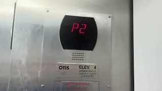 Thumbnail: Vandalized Otis Series 5 Hydraulic Elevator 4 @ Victory Ridge Garage - Colorado Springs CO