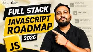 Thumbnail: JavaScript in 2026: What You Actually Need to Learn (Full Roadmap)