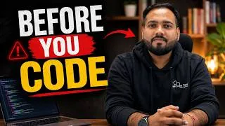 Thumbnail: Coding Seekhne Se Pehle Ye Dekh Lo (Complete Roadmap)
