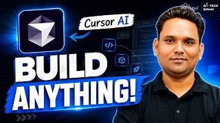 Thumbnail: Build Any Website with Cursor AI in Minutes | Vibe Coding Tutorial