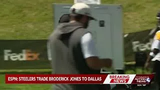 Thumbnail: Steelers reportedly trade offensive lineman Broderick Jones to Cowboys