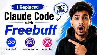 Thumbnail: I Replaced Claude Code with Freebuff (Unlimited & 100% FREE)