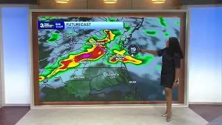 Thumbnail: First Warning Forecast: Severe weather possible Sunday, damaging wind potential