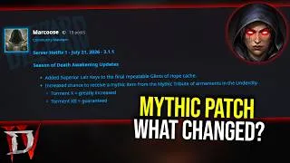 Thumbnail: Diablo 4 - New Patch, New GIGA Mythic Farm