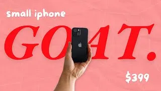Thumbnail: The iphone 13 mini in 2025, the GOAT small iphone. Review