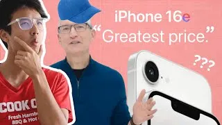 Thumbnail: Breakdown of the iPhone 16e event, Apple's first new iPhone in 5 years!