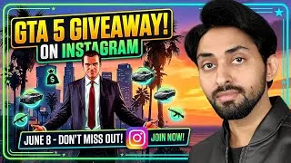 Thumbnail: GTA 5 Giveaway 🎁 on 8 June | THE NOOB