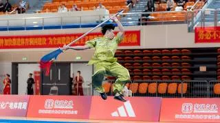 Thumbnail: 男子朴刀大刀 第2名 广西 刘俊 9.513分 2025 National Wushu Taolu Championship - Traditional Taolu