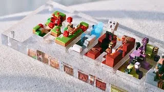 Thumbnail: Compilation Vid | Making Minecraft 3D Letters with clay - ASMR