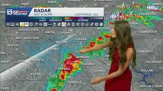 Thumbnail: First Warning Impact Day Leads to Heavy Storms and Risk for Flash Flooding and Strong Wind Gusts ...