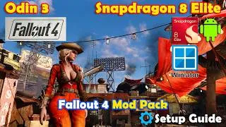 Thumbnail: Fallout 4 | Mod Pack | Android | Snapdragon 8 Elite | Winlator Bionic | Settings