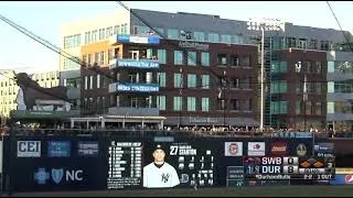 Thumbnail: Giancarlo Stanton hits MONSTER home run off a building during rehab assignment