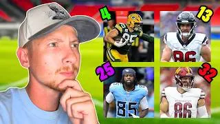 Thumbnail: My Top 32 NFL Tight Ends! (2026-27)