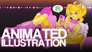 Thumbnail: Sabrina || Live2D Animated Illustration