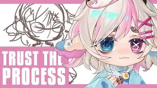 Thumbnail: Let's Draw A Chibi Character Again | Full Digital Art Process