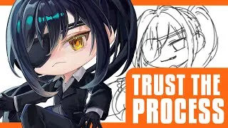 Thumbnail: Let's Draw A Chibi Character Again | Full Digital Art Process