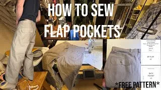 Thumbnail: How to Sew Flap Pockets(Free Pattern)