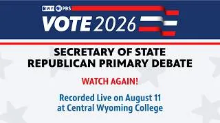 Thumbnail: Wyoming Secretary of State Republican Primary Debate